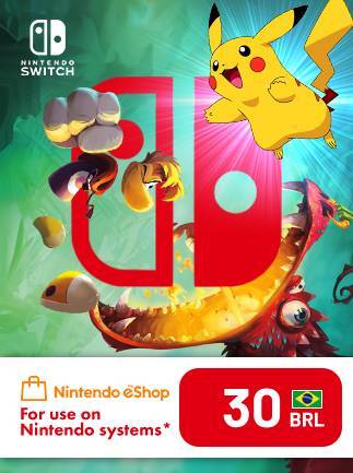 Nintendo eShop Card 30 BRL - Nintendo eShop Key - BRAZIL