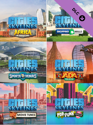 Cities: Skylines - World Tour Bundle 2 (PC) - Steam Key - GLOBAL
