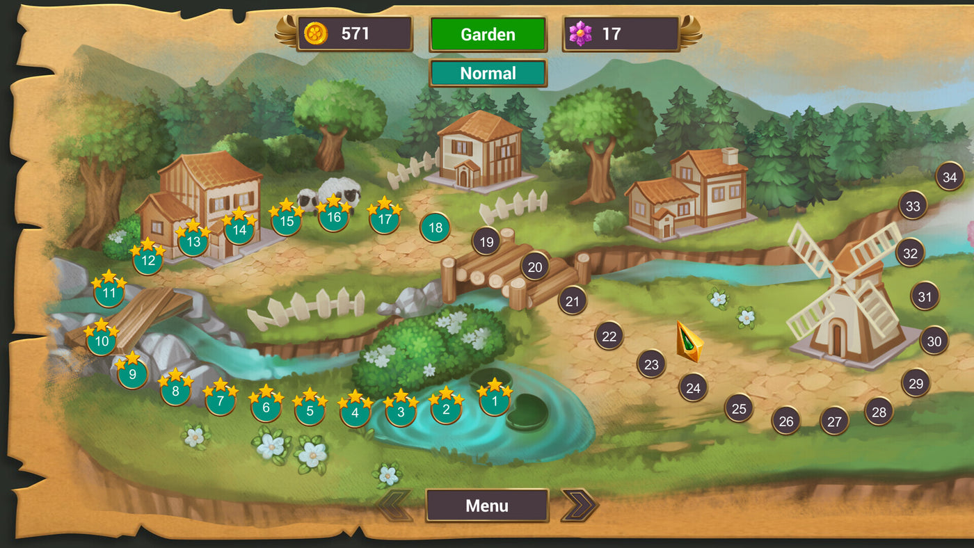 Solitaire Quest: Garden Story (PC) - Steam Key - GLOBAL