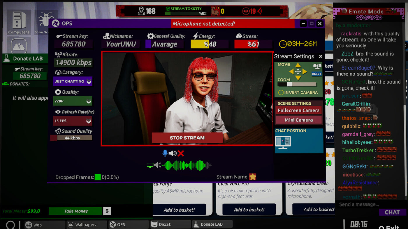 Streamer Life Simulator 2 (PC) - Steam Key - GLOBAL