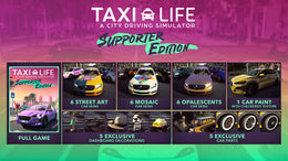 Taxi Life: A City Driving Simulator - Supporter Pack (PC) - Steam Key - GLOBAL