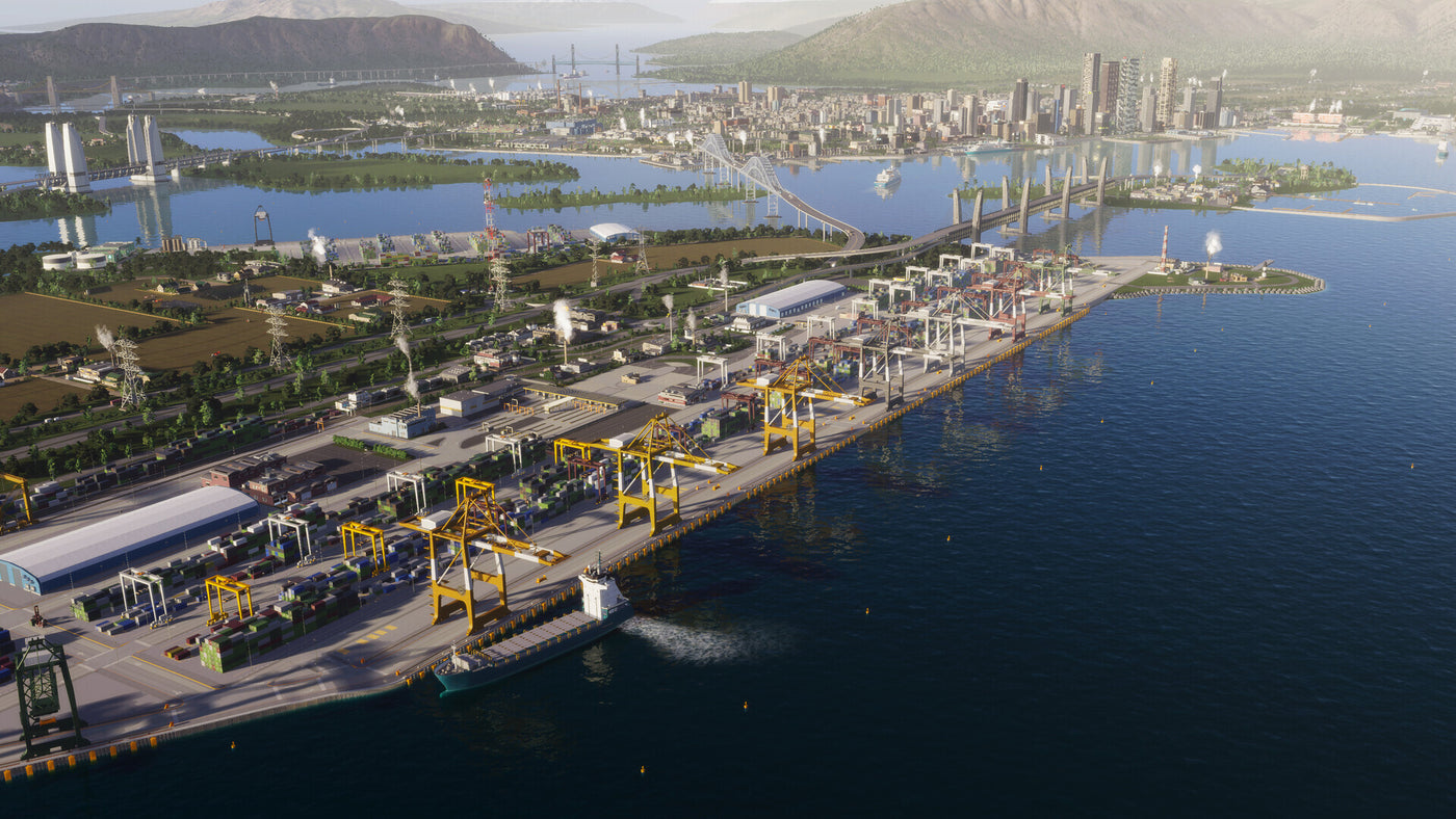 Cities: Skylines II - Bridges & Ports (PC) - Steam Key - GLOBAL