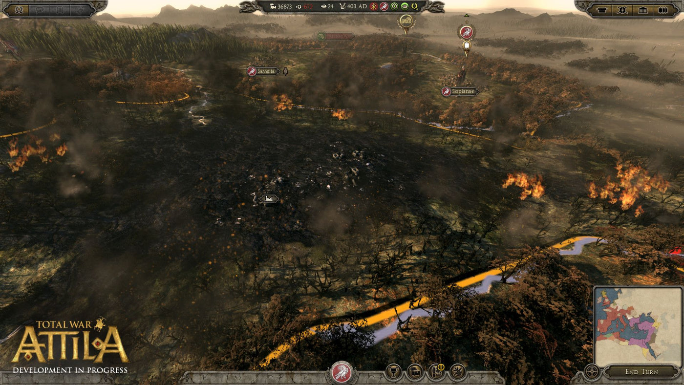 Total War: Attila Steam Key GLOBAL