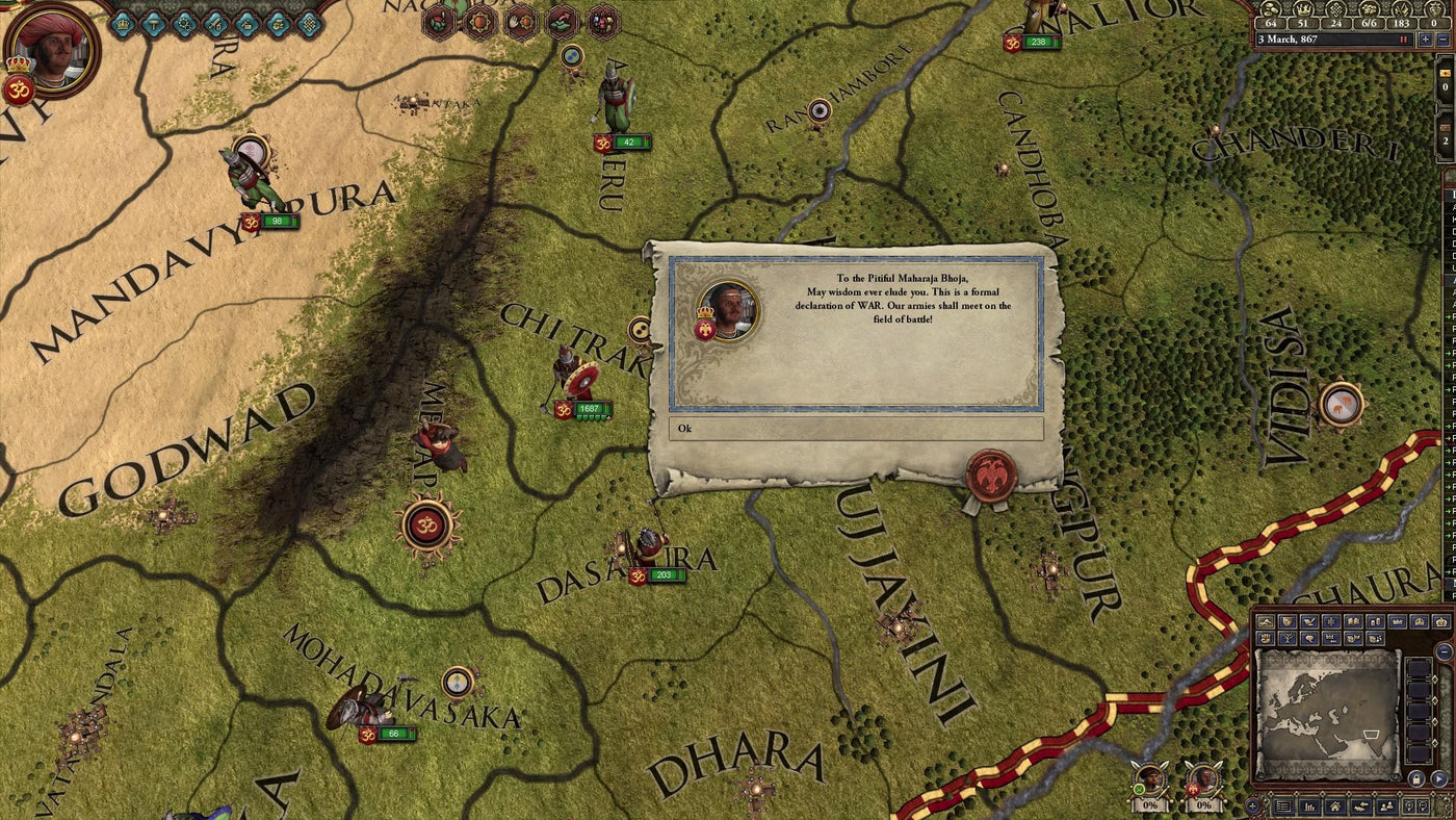 Crusader Kings II - Rajas of India Steam Key GLOBAL