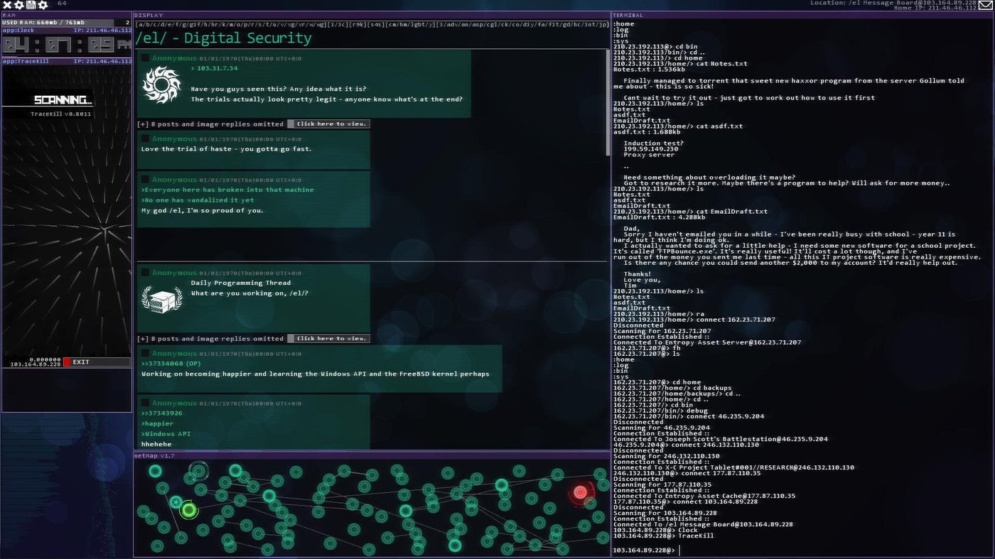 Hacknet Deluxe Edition Steam Key GLOBAL