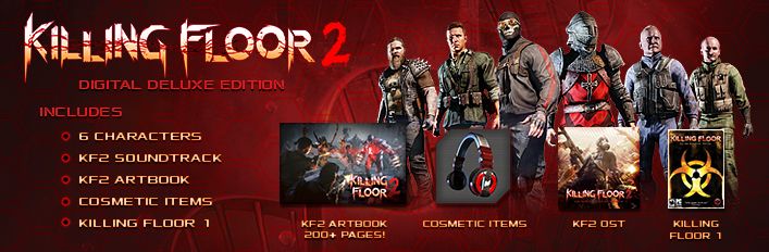 Killing Floor 2 Digital Deluxe Edition - Steam - Key GLOBAL