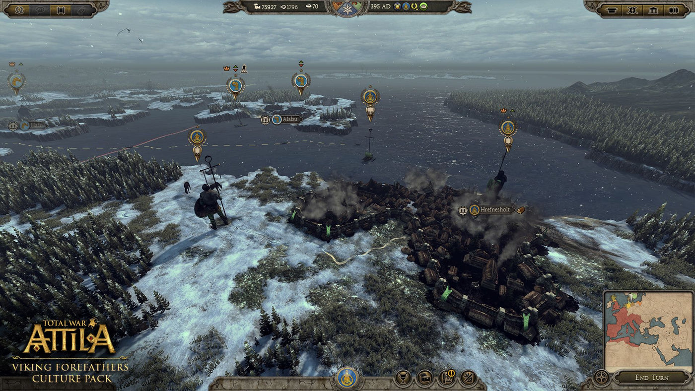Total War: ATTILA - Viking Forefathers Culture Pack Steam Key GLOBAL
