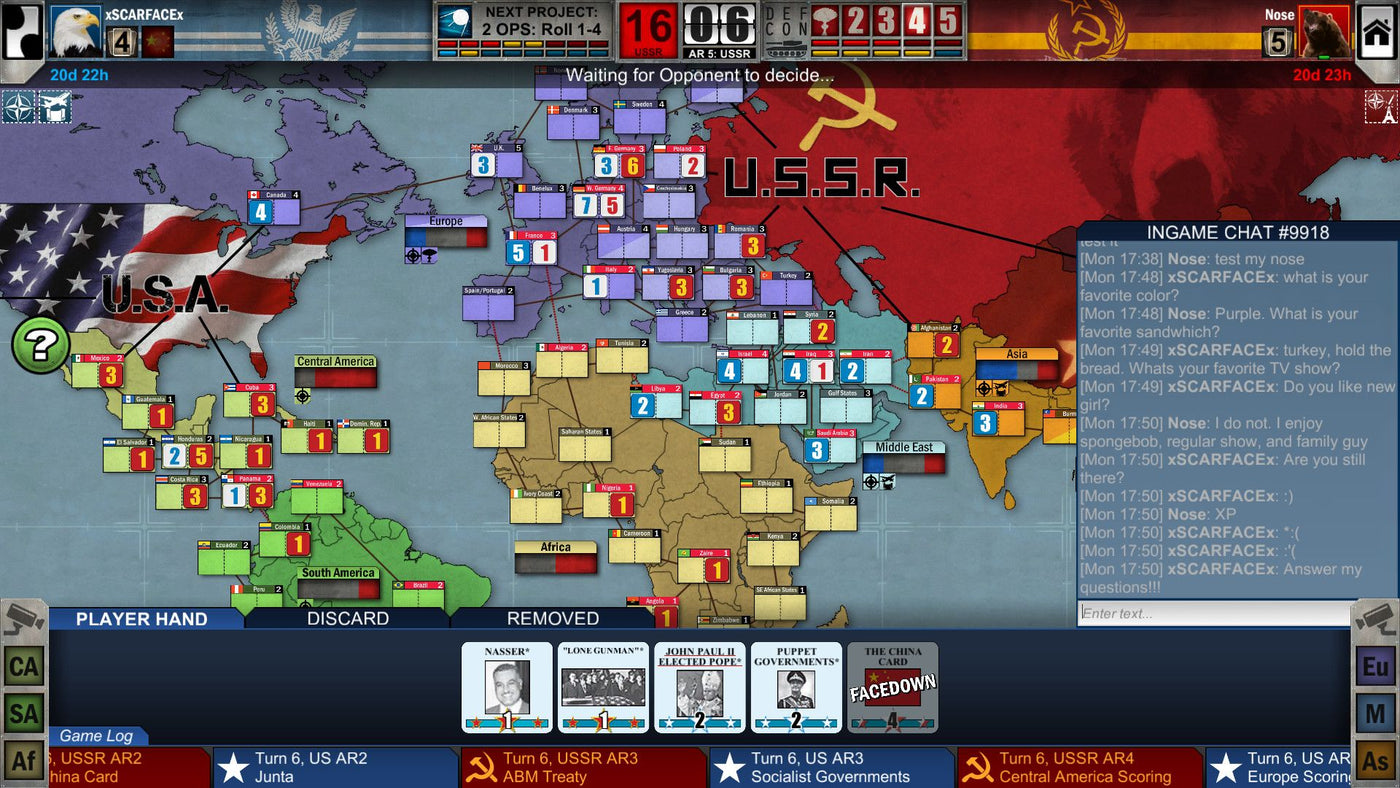 Twilight Struggle Steam Key GLOBAL