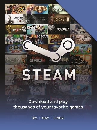 Steam Gift Card 17 BRL - Steam Key  - BRAZIL