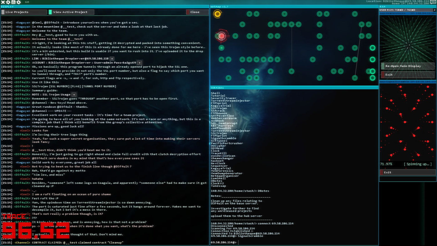 Hacknet - Labyrinths Steam Key GLOBAL