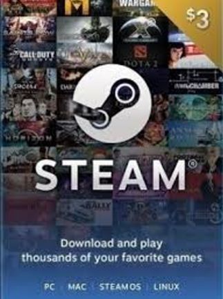 Steam Gift Card 8 USD - Steam Key - UNITED STATES
