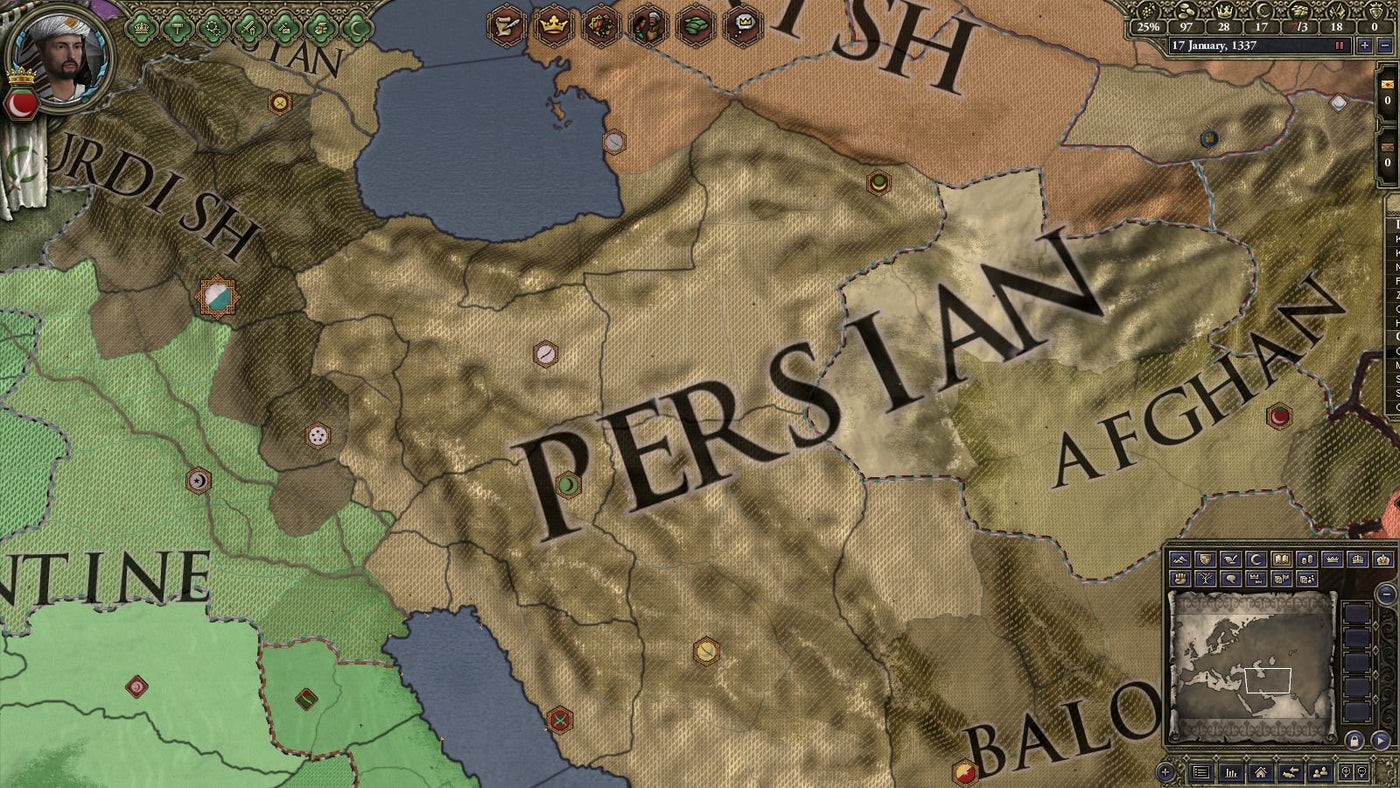 Crusader Kings II: Ultimate Portrait Pack Steam Key GLOBAL