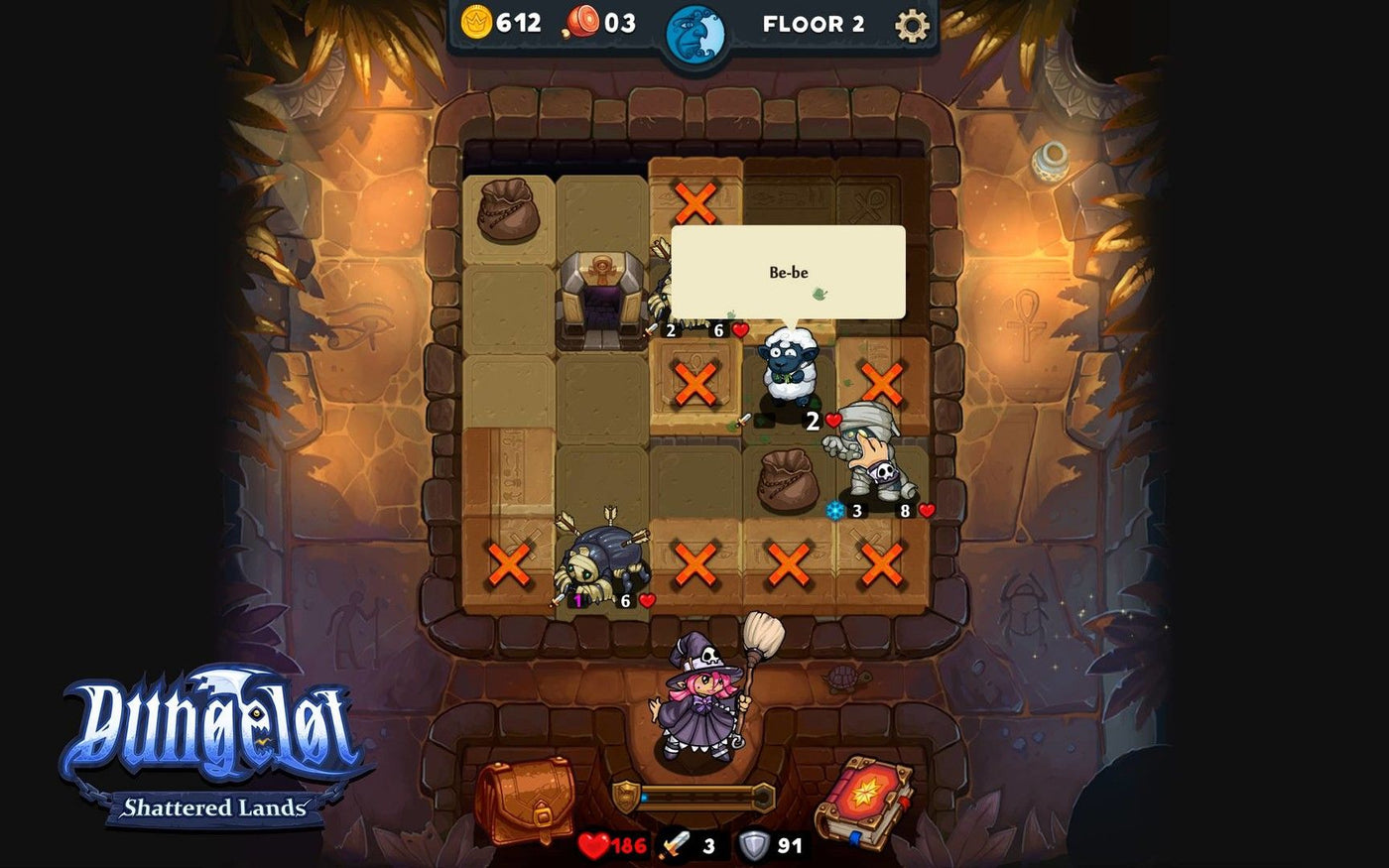 Dungelot: Shattered Lands Steam Key GLOBAL
