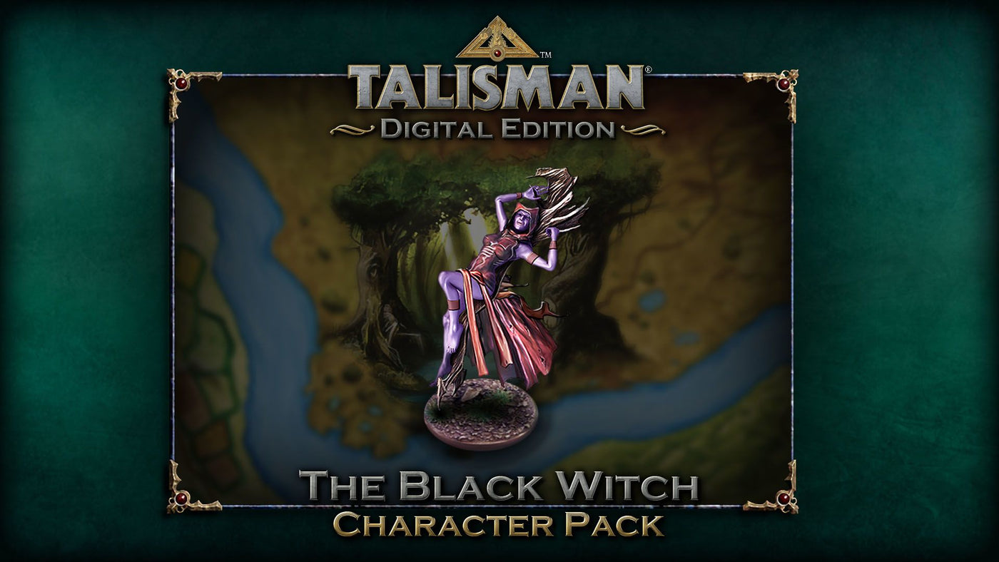 Talisman: Digital Edition - Black Witch Character Pack Steam Key GLOBAL