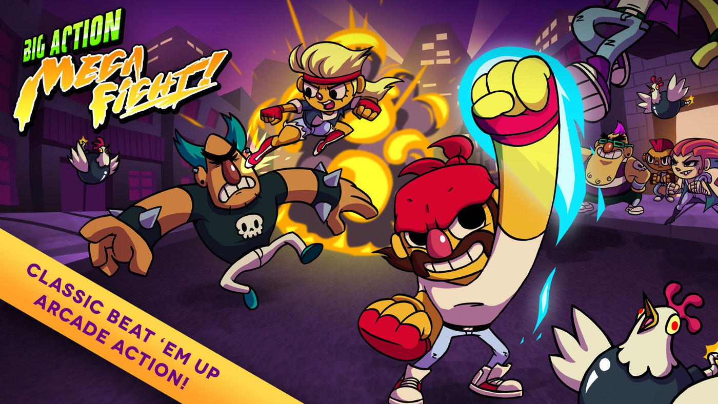 Big Action Mega Fight! Steam Key GLOBAL