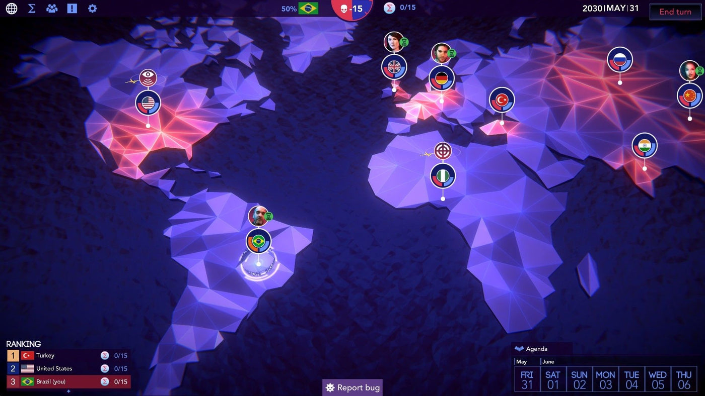 Sigma Theory: Brazil - Additional Nation (PC) - Steam Key - GLOBAL