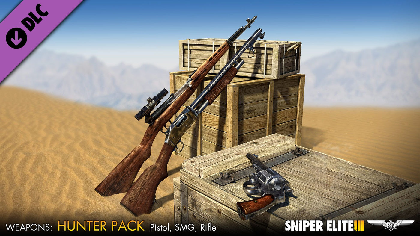 Sniper Elite 3 - Hunter Weapons Pack Steam Key GLOBAL