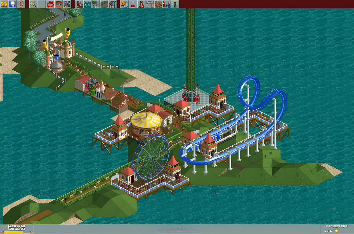 RollerCoaster Tycoon: Deluxe Steam Key GLOBAL