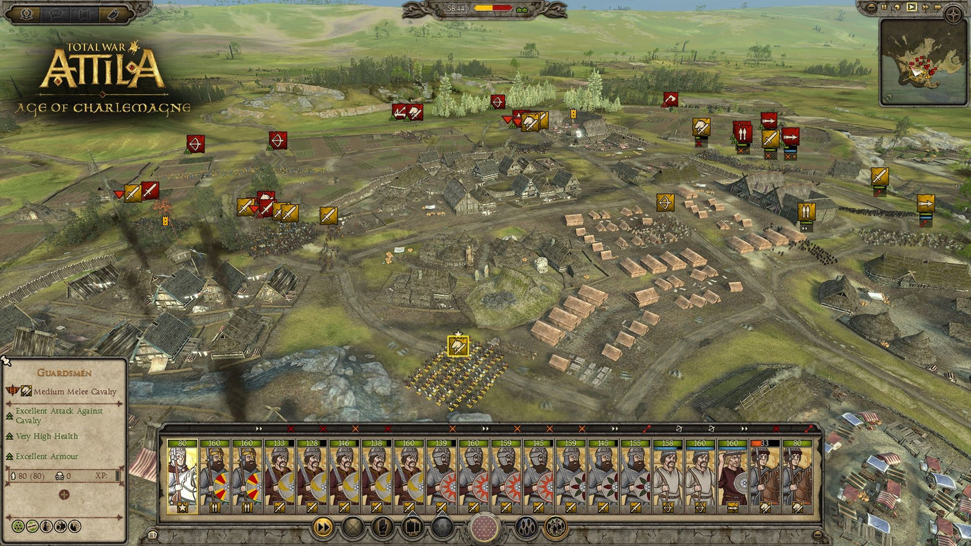 Total War: ATTILA - Age of Charlemagne Campaign Pack Steam Key GLOBAL